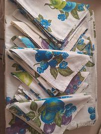 Tovaglia ampia piu tovaglioli