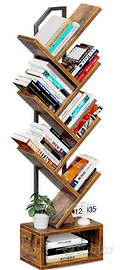 Libreria ad Albero Scaffale a 6 Ripiani