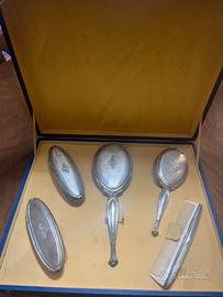 Set toilette in argento