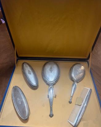 Set toilette in argento