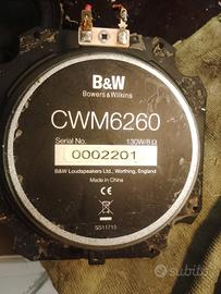 Coppia midwoofer B&W