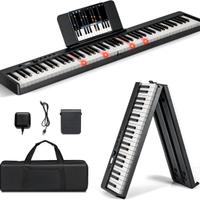 COSTWAY Tastiera Elettronica 88 PIEGHEVOLE
