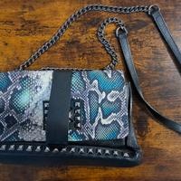 Borsa a tracolla in vera pelle MADE IN ITALY