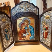 Trittico Sacro Pefkis- La Sacra Famiglia