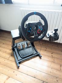 Logitech G29 + Force Shifter + Supporto