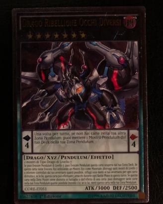 Yugioh drago ribellione occhi diversi core it051 u