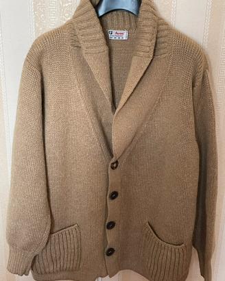 Giacca in lana Avon Knitwear color cammello