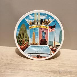 Piatto in plastica Vintage.