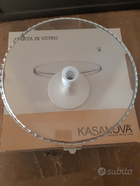 Alzata in vetro kasanova