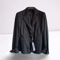 Blazer nero donna taglie forti Hella Boutique