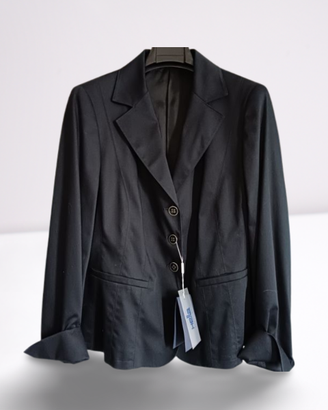 Blazer nero donna taglie forti Hella Boutique