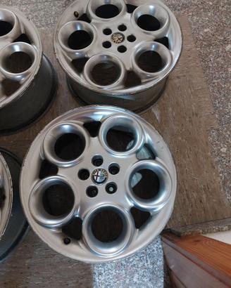 Cerchi 17 teledial per gtv alfa romeo