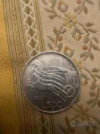 Moneta 500Lire