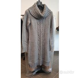 Esprit abito lana grigio t.M