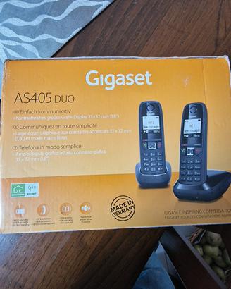 Cordless Gigaset AS405 Duo