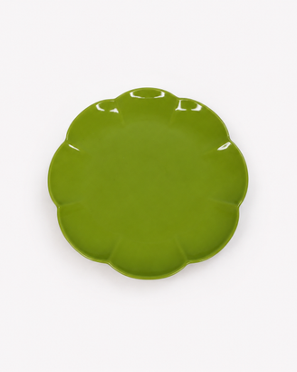 La Porcellana Bianca – Vassoio rotondo verde