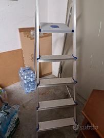 Scala Pirola in alluminio 5 gradini – molto stabil