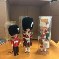 Bambole vintage nr. 3 - vestiti inglesi/scozzesi