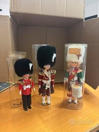 Bambole vintage nr. 3 - vestiti inglesi/scozzesi