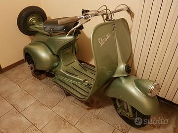 VESPA PIAGGIO 125cc V1T 1948 CAMBIO A "BACCHETTA"