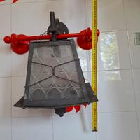 lampada ferro battuto