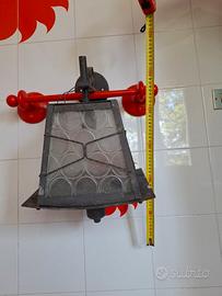 lampada ferro battuto