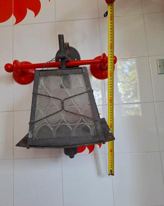 lampada ferro battuto