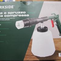 pistola per lavaggio a spruzzo rotante ad aria