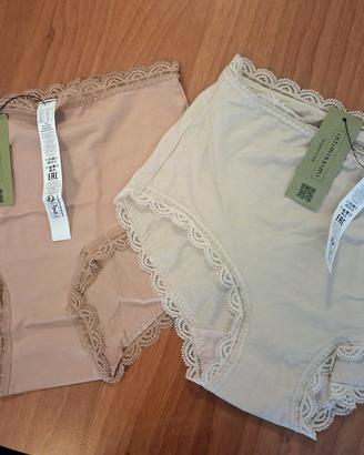 Culotte  Intimissimi a vita alta con pizzo