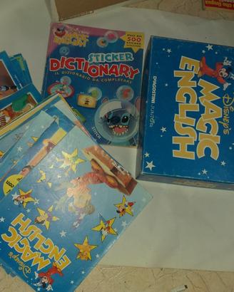 Magic English : fascicoli, gioco , album sticker