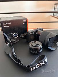 Sony A6300 + Sigma 16mm F1.4 + lente Sony