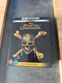 Bluray blu ray 4k pirati nei caraibi box set eng