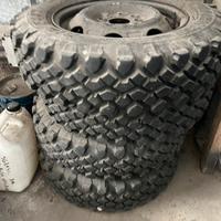 Gomme fiat panda 4x4 sisley