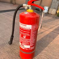 Estintore 6 kg esausto