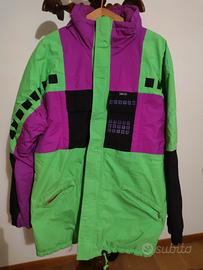 Completo da sci Dubin in gorotex verde da uomo