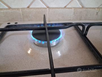 Piano cottura gas 5 fuochi Franke fraganite avena