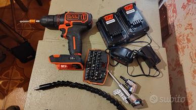 set completo di accessori  avvitatore