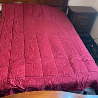 Coperta imbottita con lana trapuntata a mano