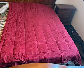 Coperta imbottita con lana trapuntata a mano