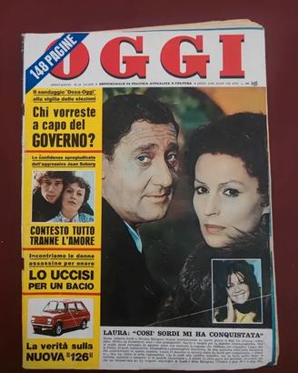 Rivista Oggi 1972 