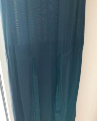 Vestito blu lungo