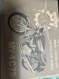 uso e manutenzione per mv agusta 4 c75