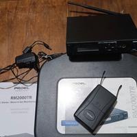 Sistema in ear monitor Proel RM 2000 wireless