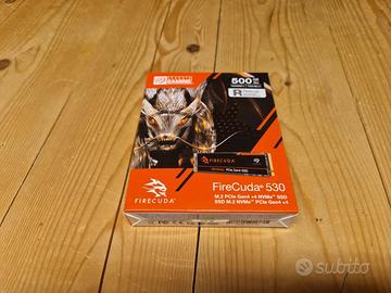 HD SSD Firecuda 530 - M.2 NVMe - 500Gb