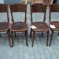 sedie di epoca thonet 4 pezzi