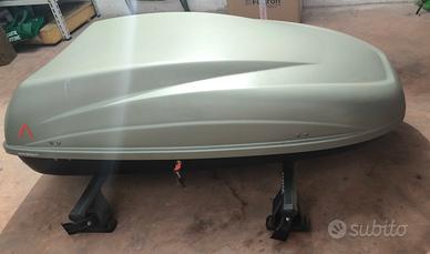 Box da tetto G3 + barre menabo