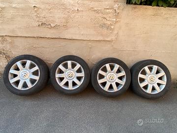 4 cerchi in lega originali vw usati 205 55 R16