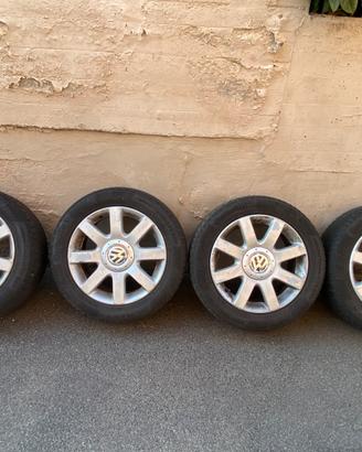 4 cerchi in lega originali vw usati 205 55 R16