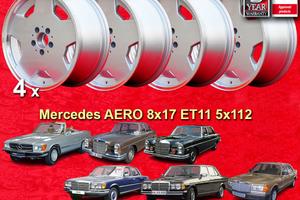 4 pz cerchi Mercedes Aero 8x17 ET11 5x112