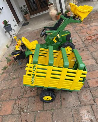 trattore john deere per bambini